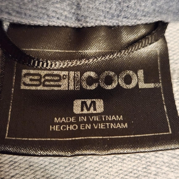 ⭐️ HOST PICK ⭐️ 32 Degrees Cool Blue Zip Up Hoodie Medium - Picture 2 of 4